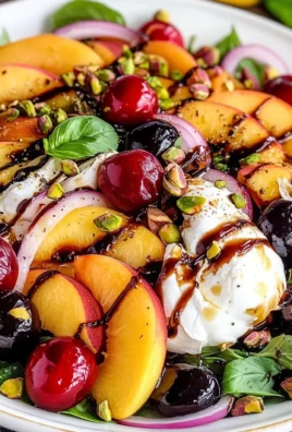 Peach Burrata Salad