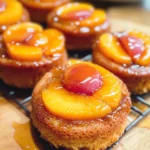 Peach Upside Down Mini Cakes