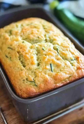 Savory Zucchini Cheddar Quick Bread
