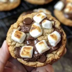 S'more Chocolate Chip Gooey Bliss Cookies