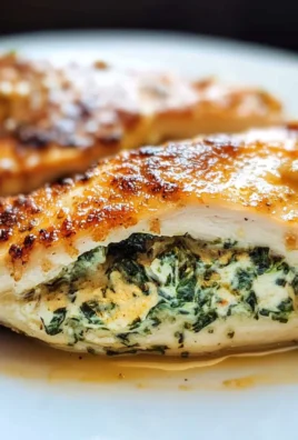 Spinach Stuffed Chicken Breasts