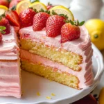 Strawberry Lemon Cake