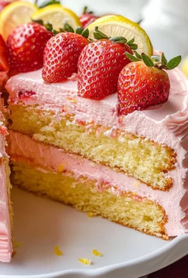 Strawberry Lemon Cake