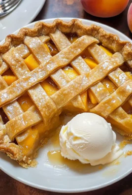 The Best Peach Pie