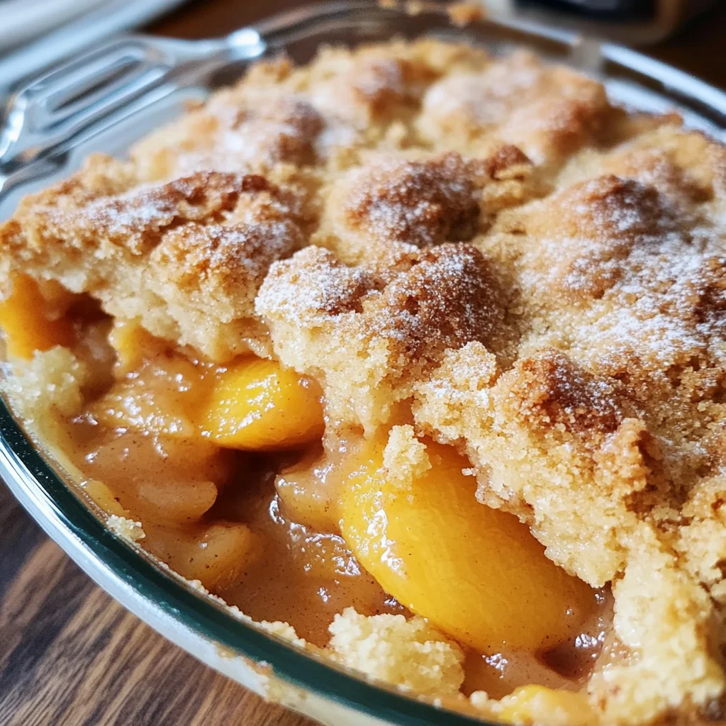 The Best Southern Peach Cobbler Recipe