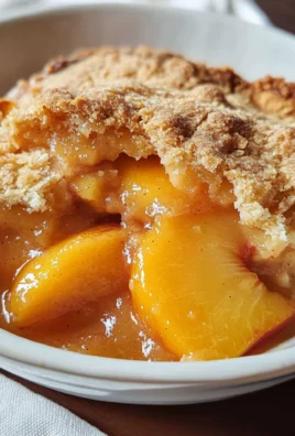 The Easiest Southern Peach Cobbler