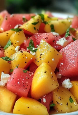 The Peach Watermelon Salad That Tastes Like Summer