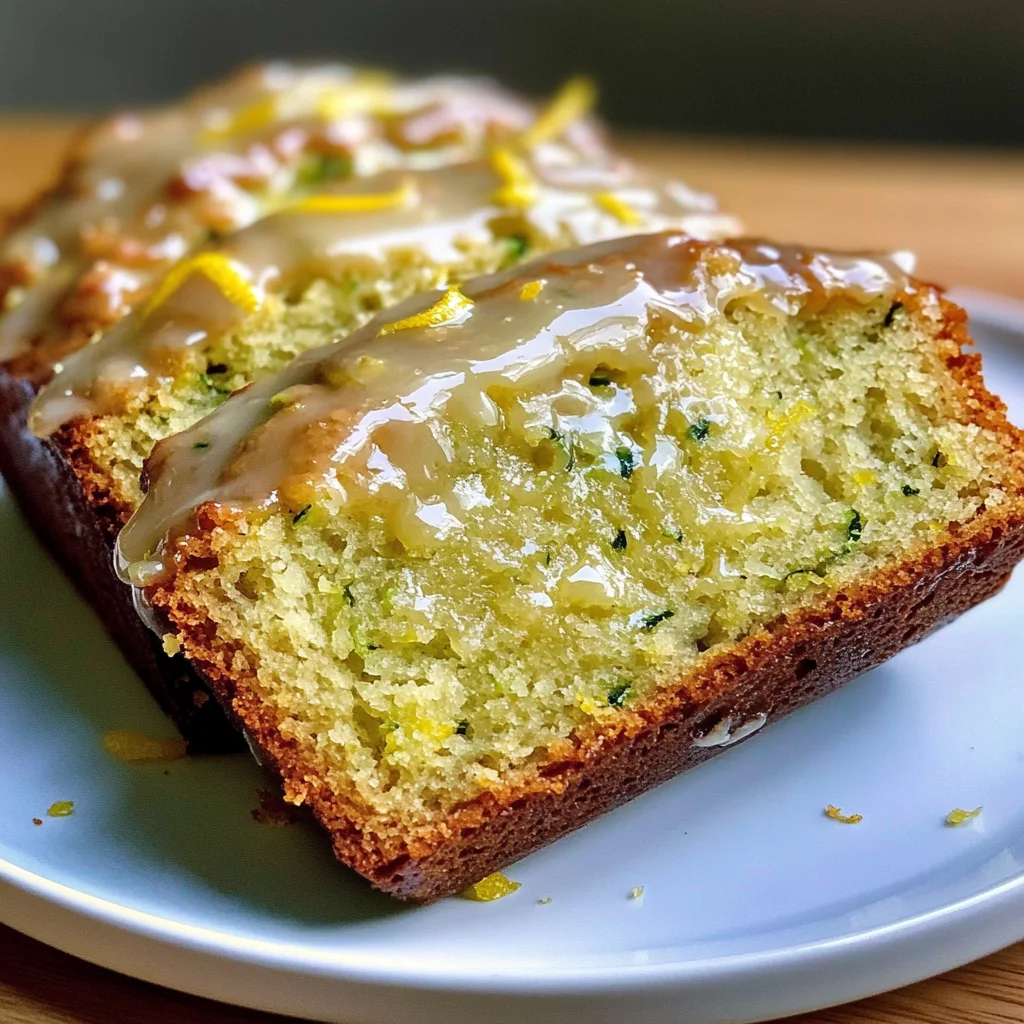 Ultra Moist Lemon Zucchini Bread Lemon Glaze: 1 Secret for Amazing Flavor