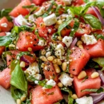 Watermelon Basil Salad