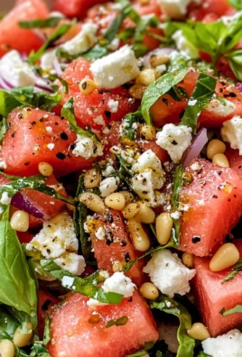 Watermelon Basil Salad
