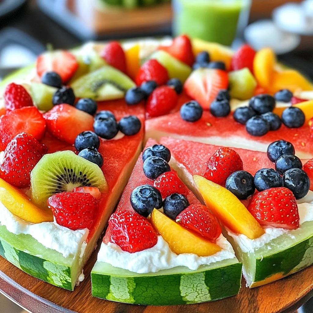 Watermelon Pizza