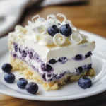 White Chocolate Blueberry Lasagna