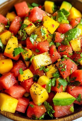 Zesty Watermelon Salad