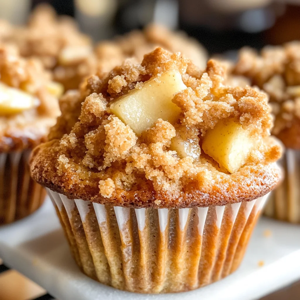 Apple Crumble Muffins