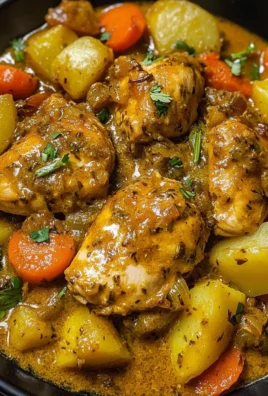 Authentic Jamaican Curry Chicken