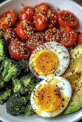 Avocado, Egg & Roasted Veggie Bowl