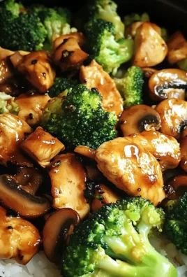 Chicken, Broccoli & Mushroom Stir-Fry