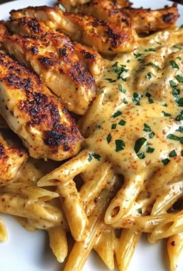 Creamy Cajun Three-Cheese Chicken Penne Recipe