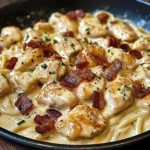 Creamy One-Pan Chicken Carbonara