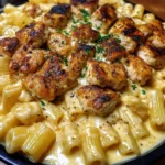 Creamy Velveeta Chicken Rigatoni Recipe