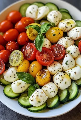 Cucumber Mozzarella Salad