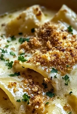 Decadent Creamy Alfredo Lasagna Soup