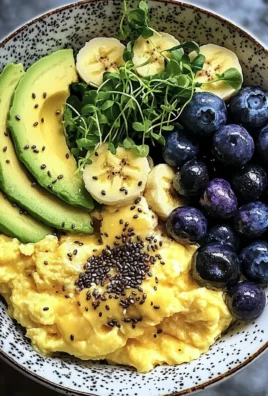 Energizing Scrambled Egg and Fruit Breakfast Bowl
