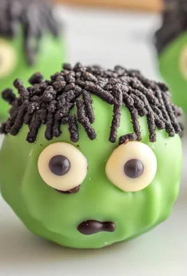 Frankenstein Oreo Balls