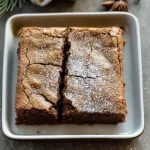 Gingerbread Brownies