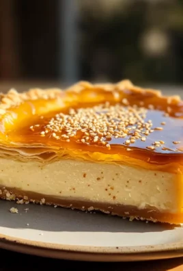 Golden Greek Honey Pie (Melopita)