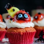 Halloween Augapfel Cupcakes