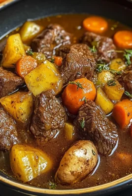 Hearty Beef Stew with Root Vegetables