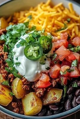 Loaded Potato Taco Bowl