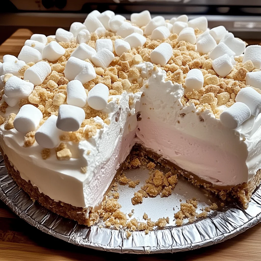 Marshmallow Whip Cheesecake
