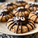 Peanut Butter Spider Cookies