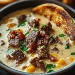 Philly Cheesesteak Soup: The Ultimate Comfort Food Recipe