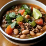 Pinto Beans Green Chile And Beef Soup