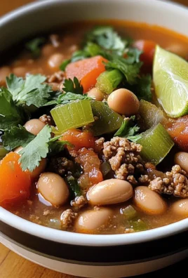 Pinto Beans Green Chile And Beef Soup