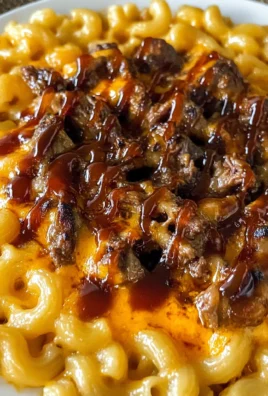 Pulled beef Mac and Cheese