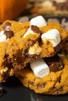 Pumpkin S'mores Cookies