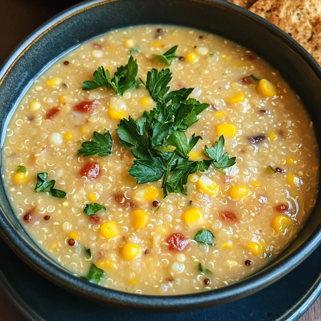 Quinoa Corn Chowder
