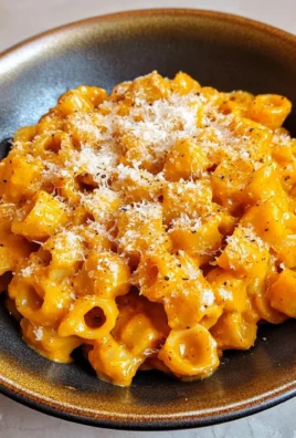 Roasted Pumpkin and Garlic Pasta