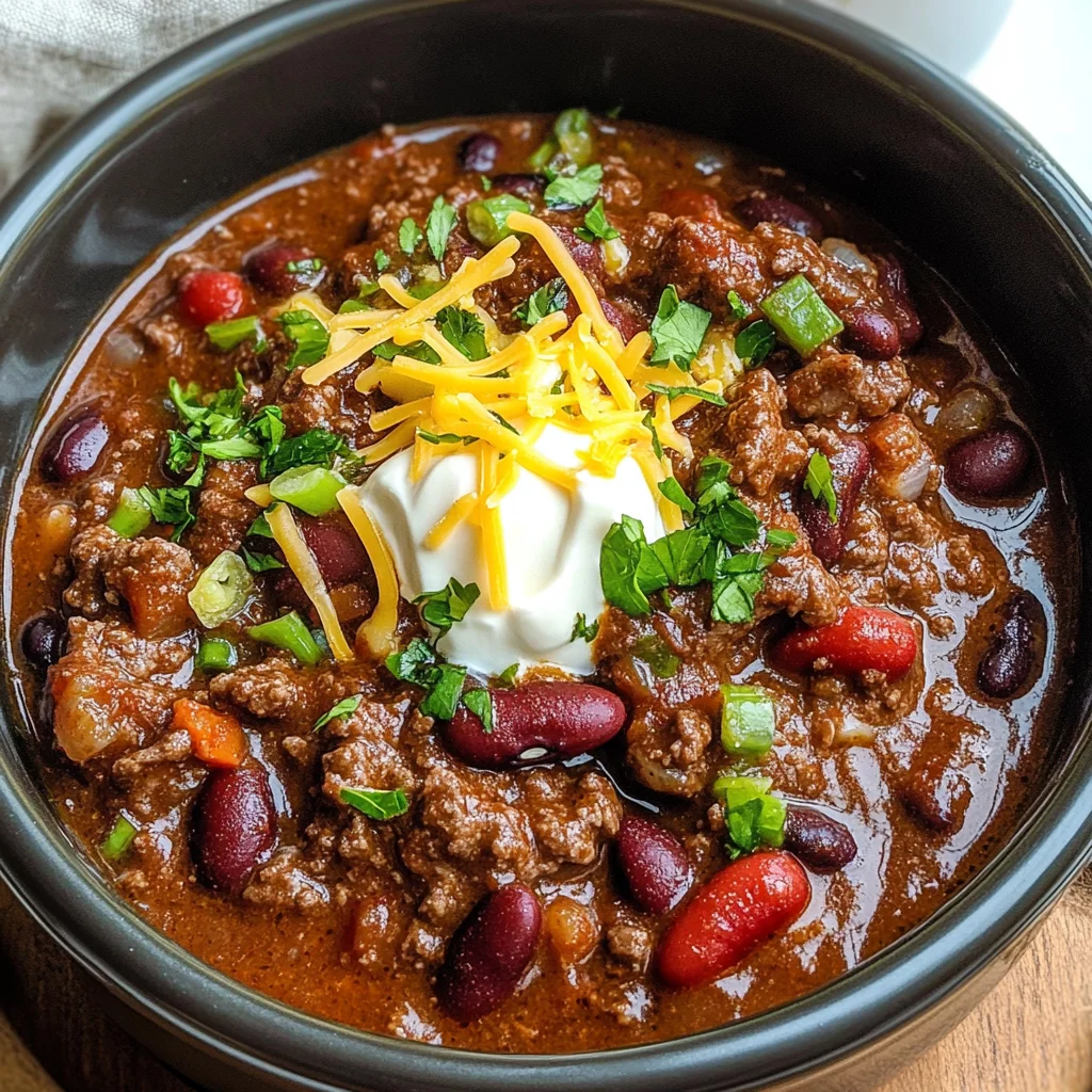 Slow Cooker Chili Con Carne