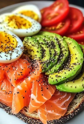 Smoked Salmon & Avocado Toast Power Plate