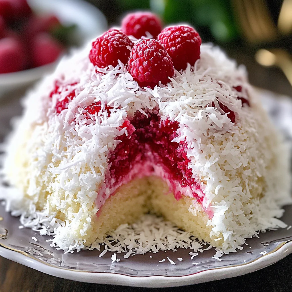 Snowball Cake Recipe – 7 Irresistible Reasons to Try This Raspberry Coconut Dessert