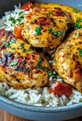 Spicy Cream Dream: Peri-Peri Chicken with Garlic Rice