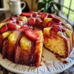 Strawberry Pineapple Pound Cake Recipe