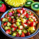 Tangy Pineapple Strawberry Salsa