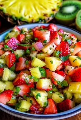 Tangy Pineapple Strawberry Salsa