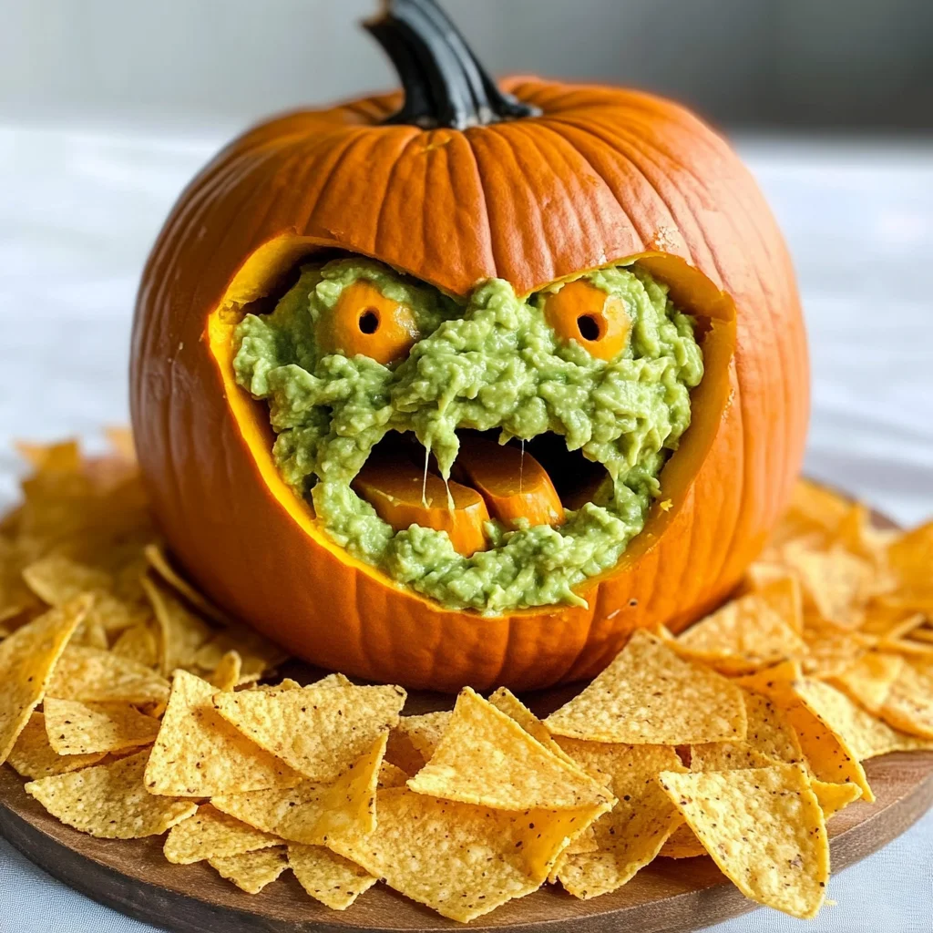 Throwing Up Pumpkin Guacamole Recipe